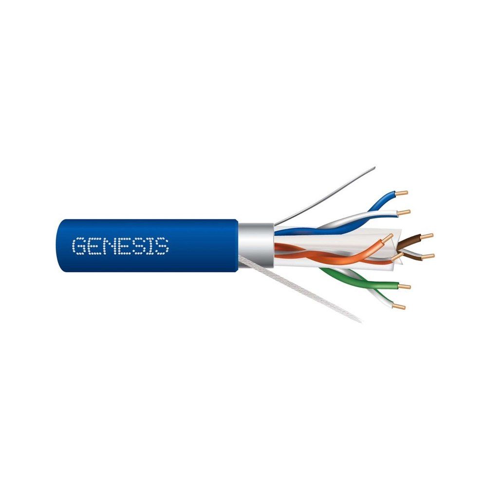 Cable 23/4PR CAT6+ FTP CMR 1000R BLU GEN