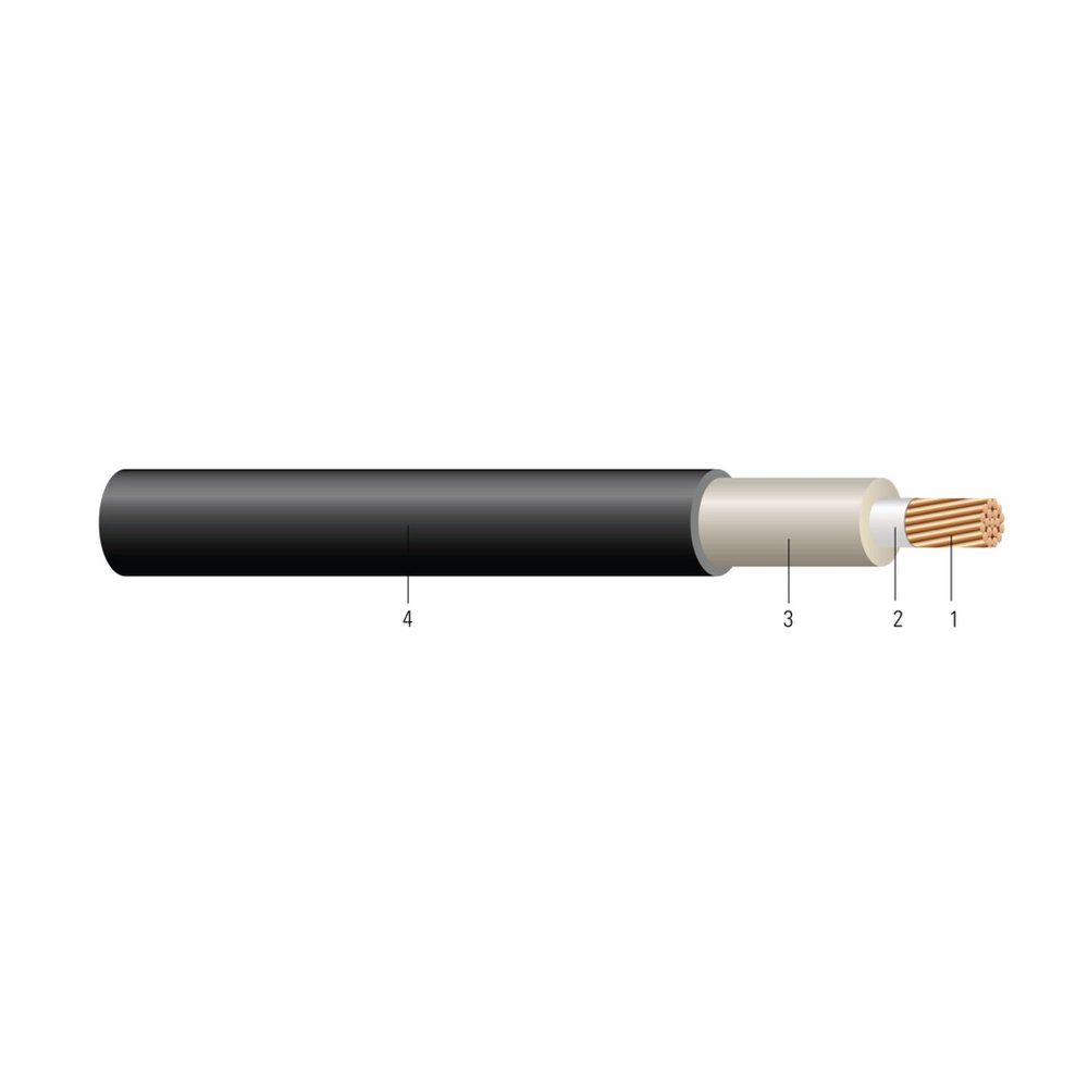 Cable 535.3-1349 TINNED Cobre RW90 120 EPR/95 SOLONON Negro 2000V
