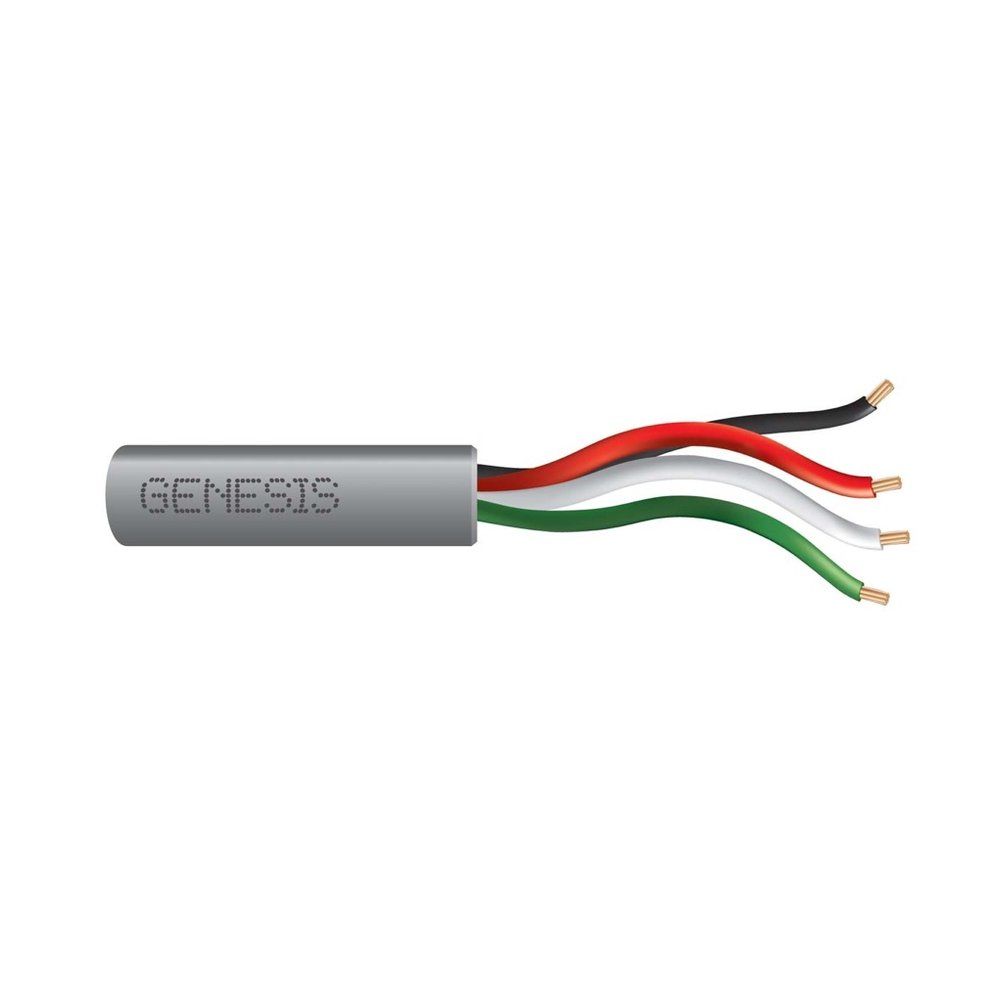 Cable Multiconductor No Blindado, Riser 22 AWG 7 hilos — Gris, 1000 pies