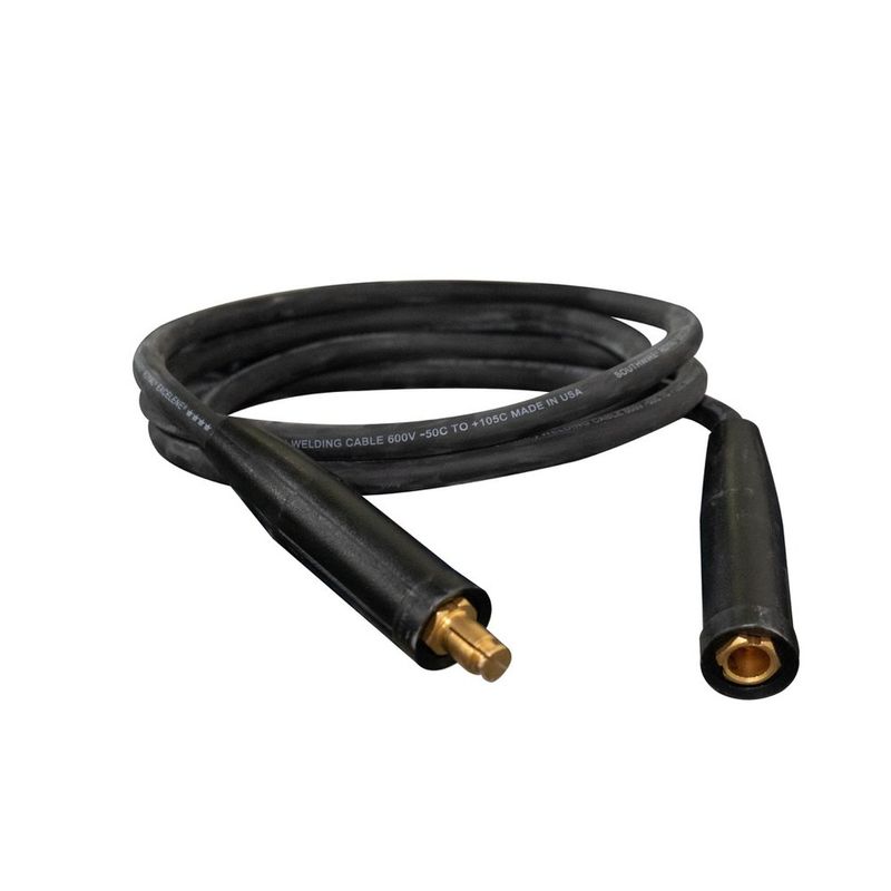 Cable de Soldadura 1/0, Conectores LC40 M y H, 100'