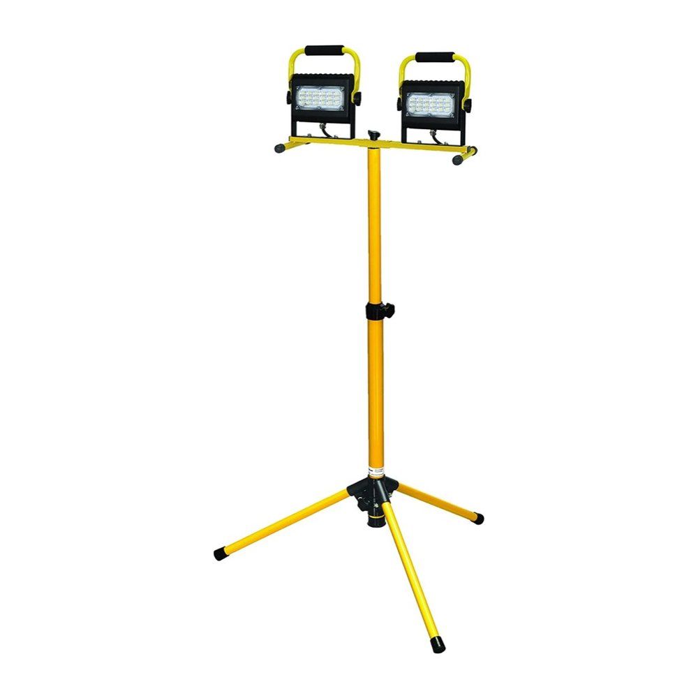 LUZ DE TRABAJO LED PROBUILT SERIE SLIM 30 WATTS - DOBLE CABEZAL CON TRÍPODE DE 2 ETAPAS