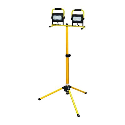 LUZ DE TRABAJO LED PROBUILT SERIE SLIM 30 WATTS - DOBLE CABEZAL CON TRÍPODE DE 2 ETAPAS