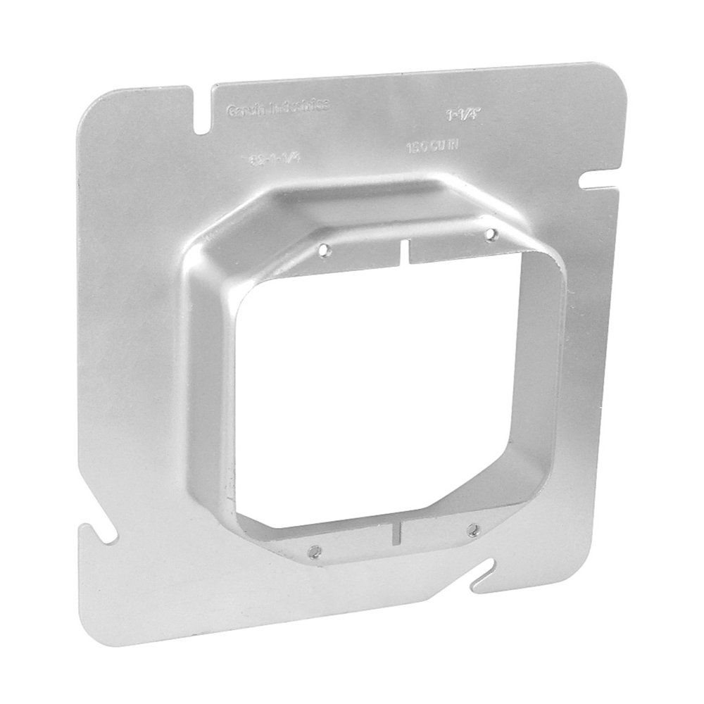 ANILLO PARA DISPOSITIVO CUADRADO DE 5" 2 MÓDULOS REALZADO 1/2"