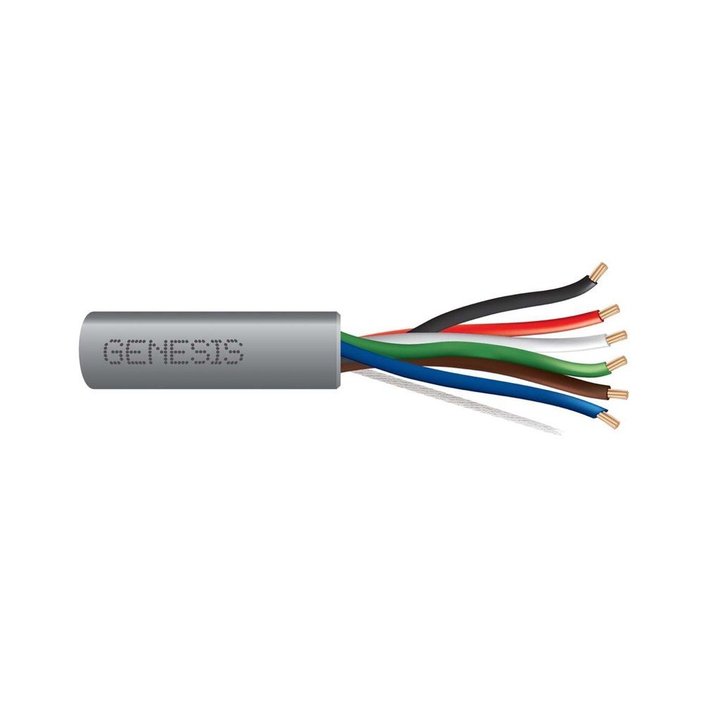 Cable Multiconductor No Blindado, Riser 22 AWG 7 hilos — Gris, 1000 pies
