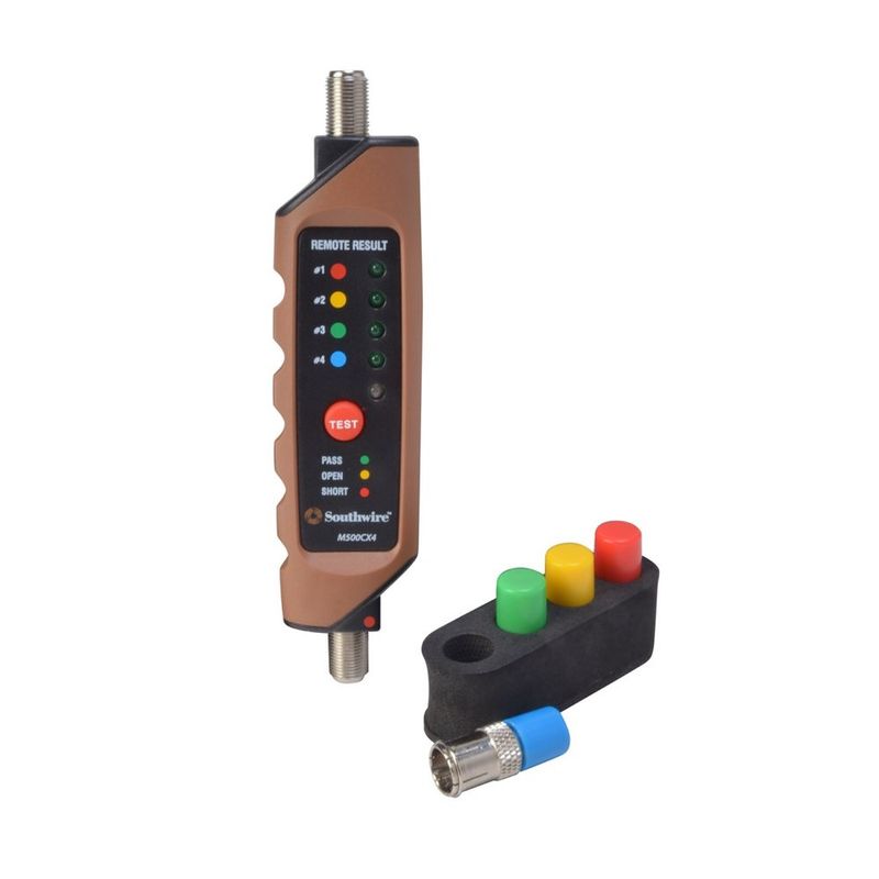M500CX4, PROBADOR DE CONTINUIDAD PARA COAXIAL