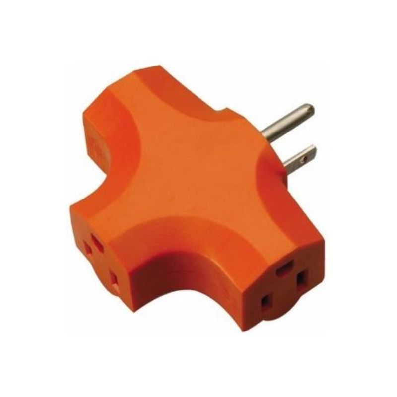 ADAPTADOR DE 3 SALIDAS NARANJA / A GRANEL