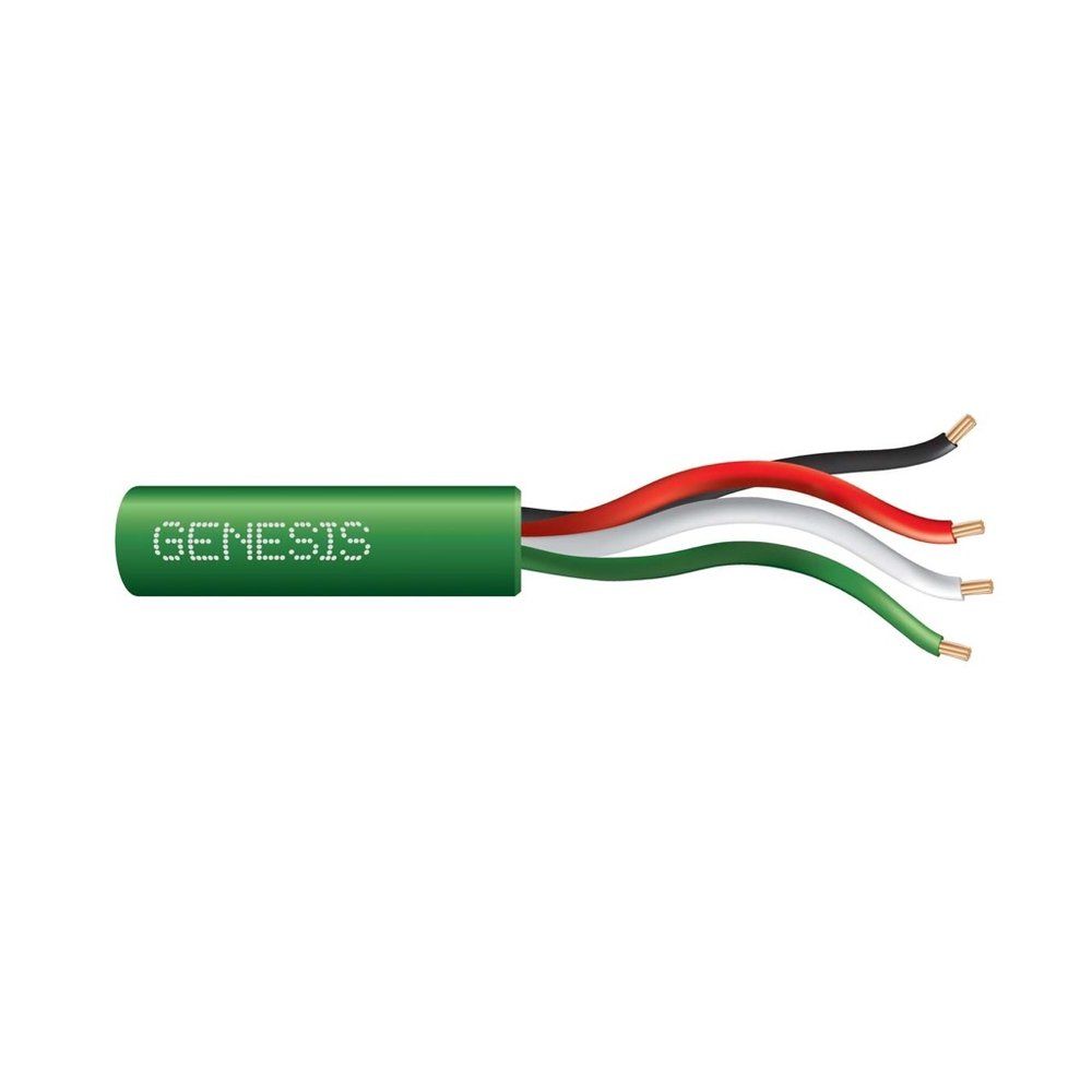 Cable Multiconductor No Blindado, Riser 22 AWG 7 hilos — Verde, 500 pies