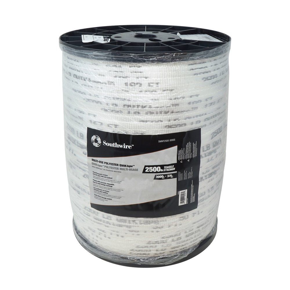 QWIKtape DE POLIÉSTER 2500LB CARRETE DE 3000 pies