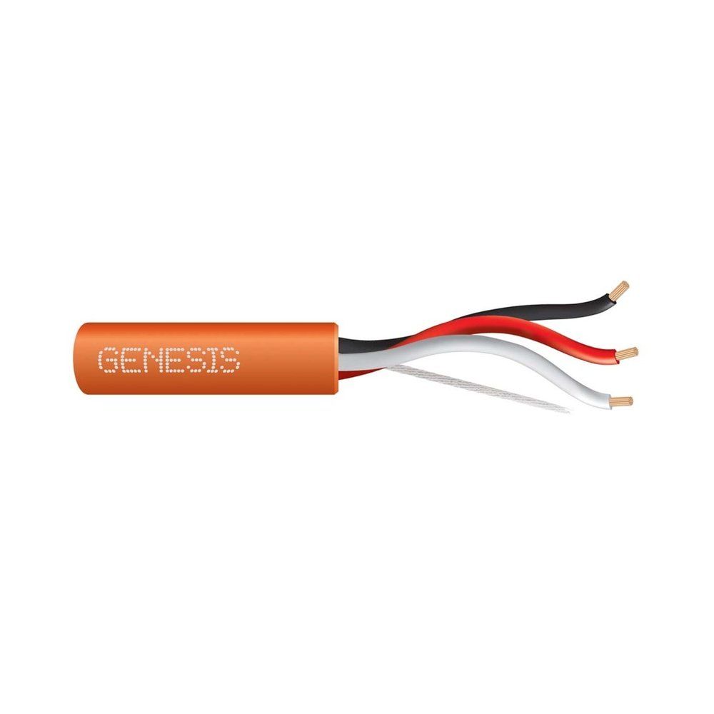 Cable Multiconductor No Blindado, Plenum 18 AWG 19 hilos — Naranja, 1000 pies