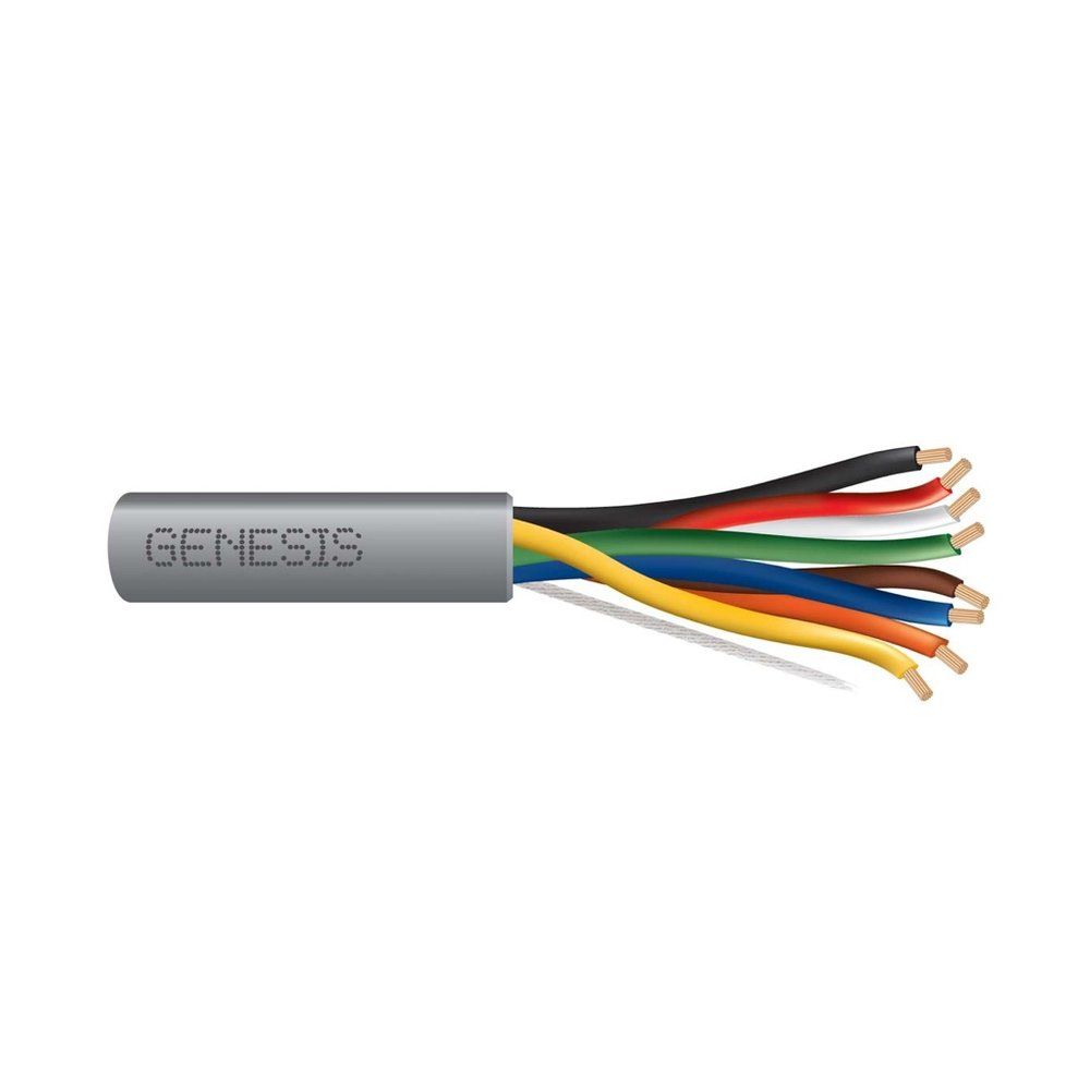 Cable Multiconductor No Blindado, Riser 18 AWG 19 hilos — Gris, 1000 pies