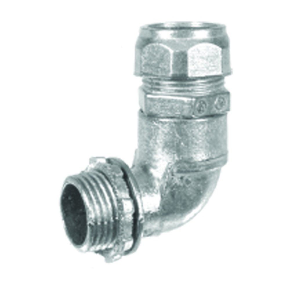 Conector EMT de compresión de 1" a 90°