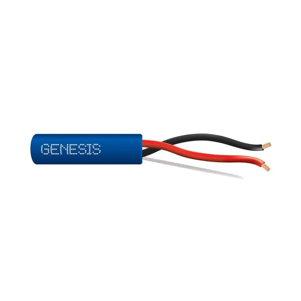 Cable de audio para cine en casa, riser (vertical) 16 AWG 26 hilos — Azul, 500 pies
