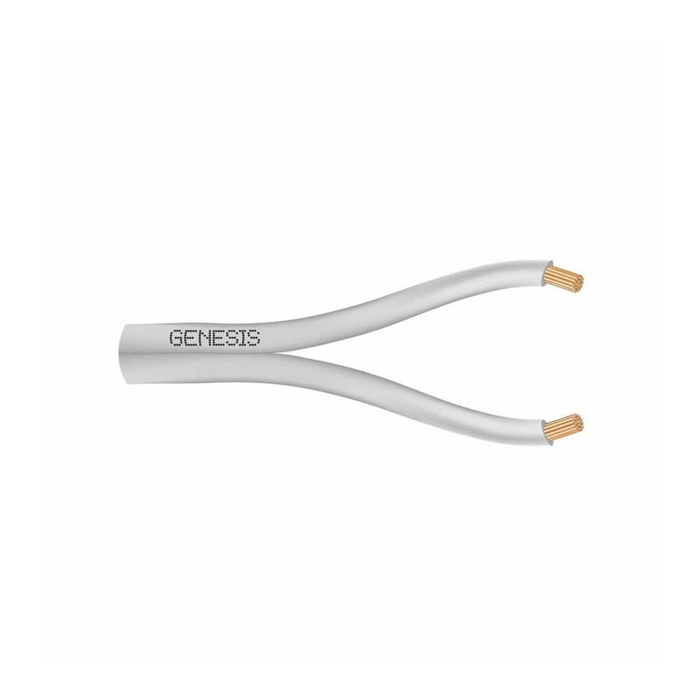 Cable Zip 18 AWG 19 hilos — Blanco, 500 pies