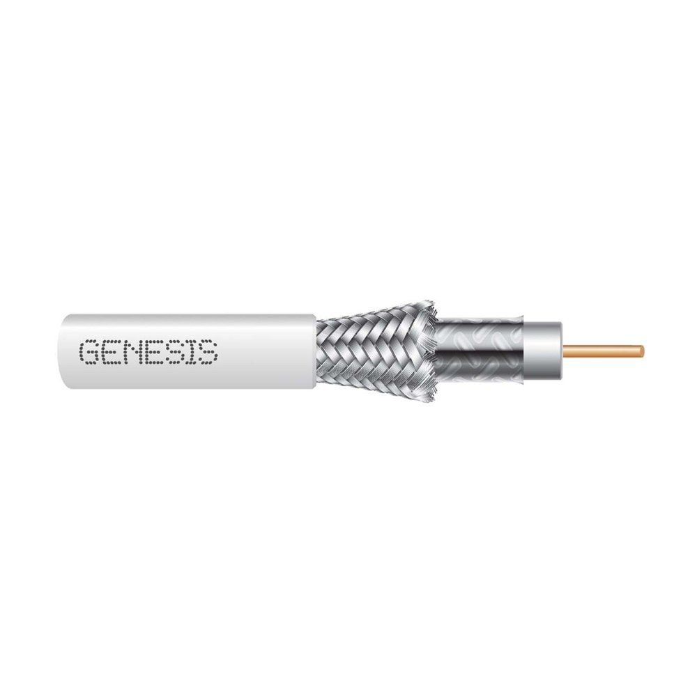 Cable RG6/U 60%Aluminio CATV 500PB WHT GEN