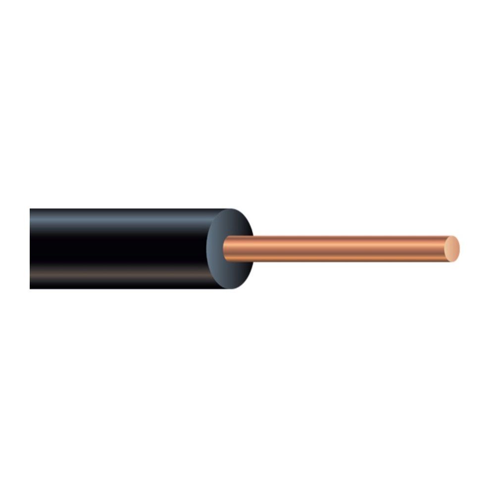 Cable 6 sólido SD Cobre 110 MILS/LLDPE RISER 500 pies