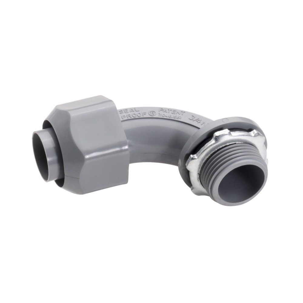 CONECTOR LT DE UNA PIEZA 90° DE 1/2"