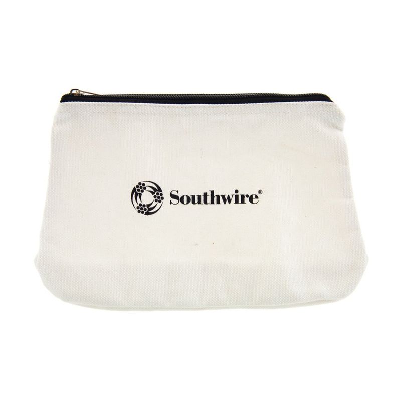 BAG12, BOLSA DE LONA CON CIERRE 12"