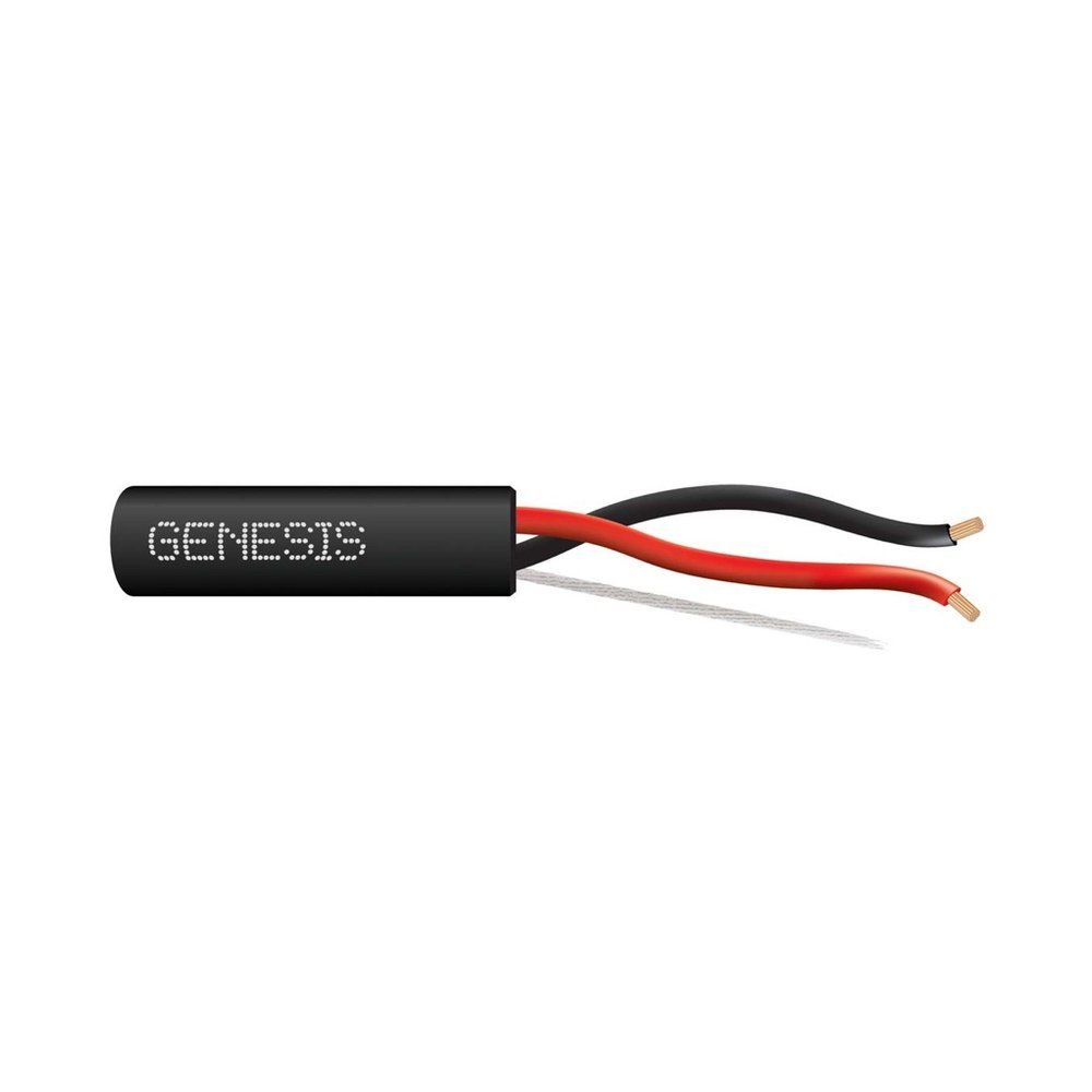 Cable para alarma contra incendios, enterramiento directo 16 AWG 26 hilos — Negro, 500 pies