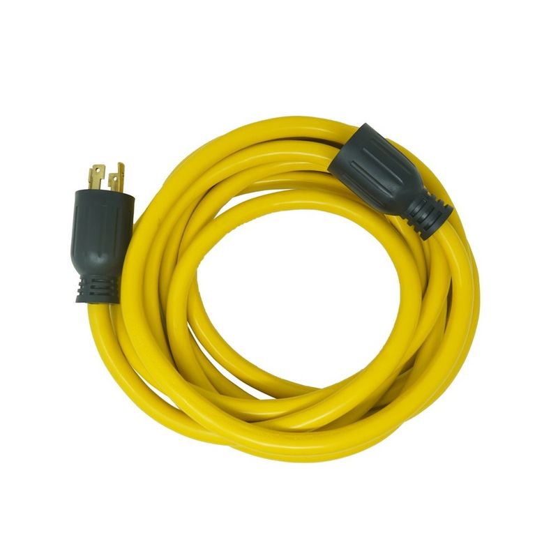 GENCORD, 10/4 SJTW 20' NEGRA DE GIRO Y BLOQUEO (TWIST-LOCK) L14-30P/R SW