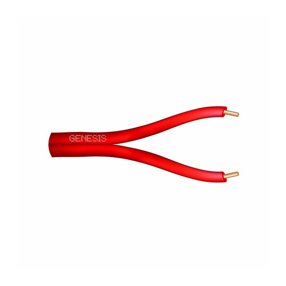 Cable 16 sólido 2/C Cobre ZIP CL3R/FPLR Rojo GEN 1000 pies