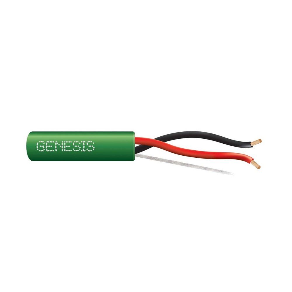 Audacious Sound Cable®, Riser 16 AWG 65 hilos — Verde, 500 pies