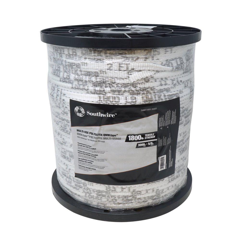 QWIKtape DE POLIÉSTER 1800 LB 3000 PIES CARRETE
