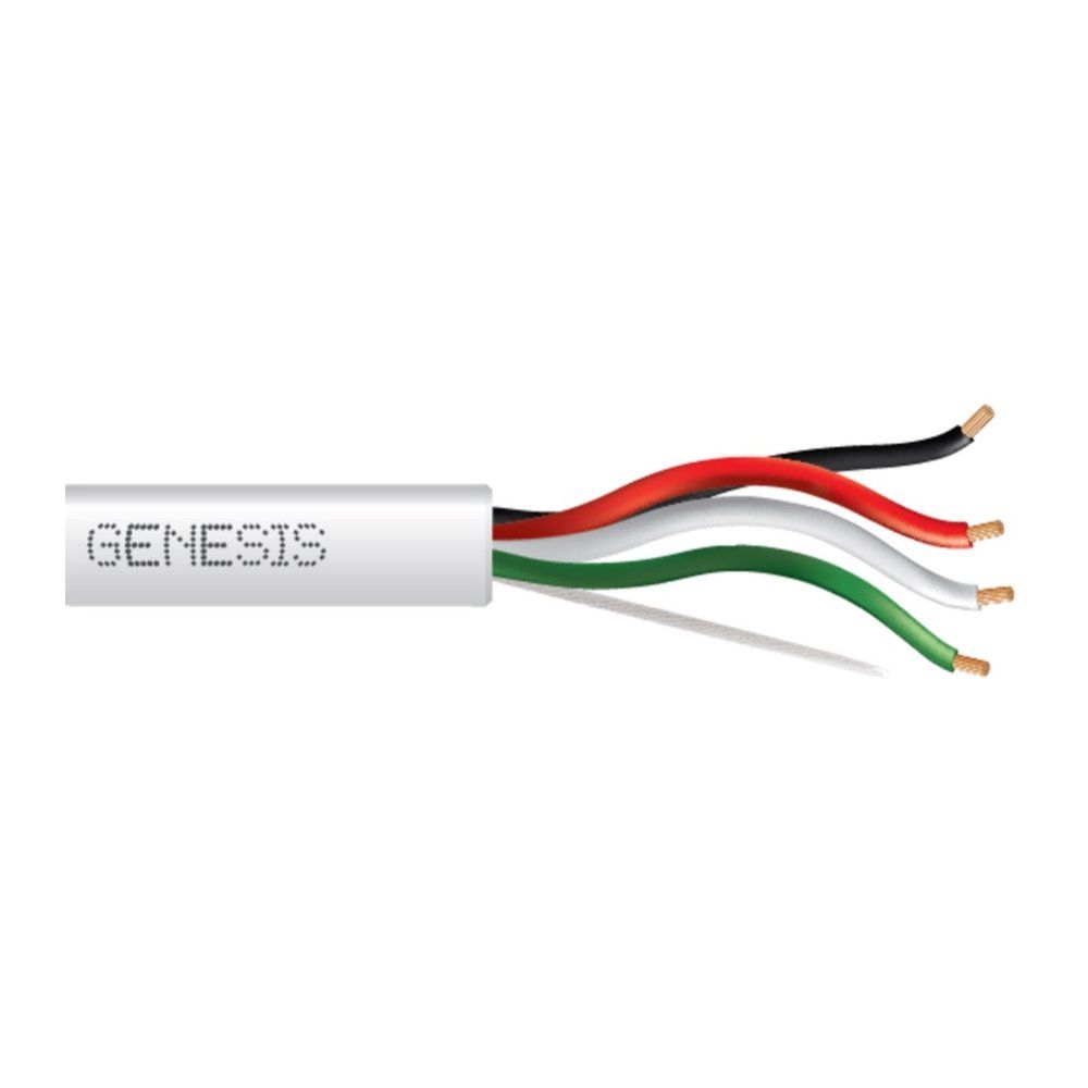 Cable Multiconductor No Blindado, Plenum 18 AWG 19 hilos — Verde, 1000 pies
