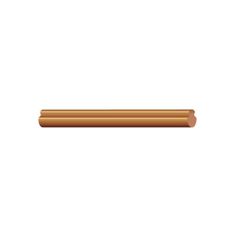 Cable 335 KCMIL (170.5mm2) HD Cobre FIGURE 9 DEEP SECTION TROLLEY WIRE ASTM B-9