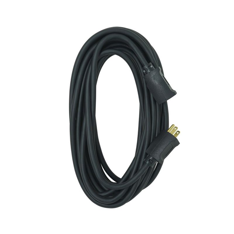 SOUTHWIRE, EXTENSIÓN ELÉCTRICA PARA EXTERIORES TALLER/GRANJA AGRIPRO 14/3 SJTOW 25' NEGRA