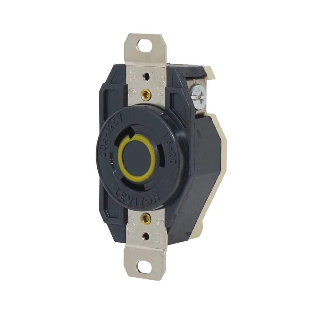 RECEPTÁCULO L5-20R DE MONTAJE EN PANEL