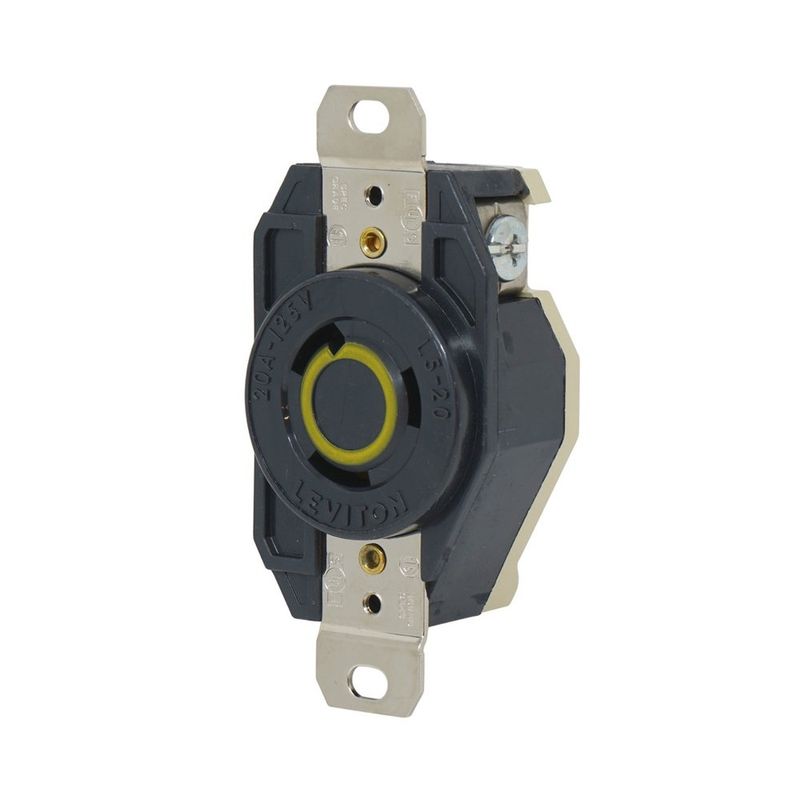 RECEPTÁCULO L5-20R DE MONTAJE EN PANEL