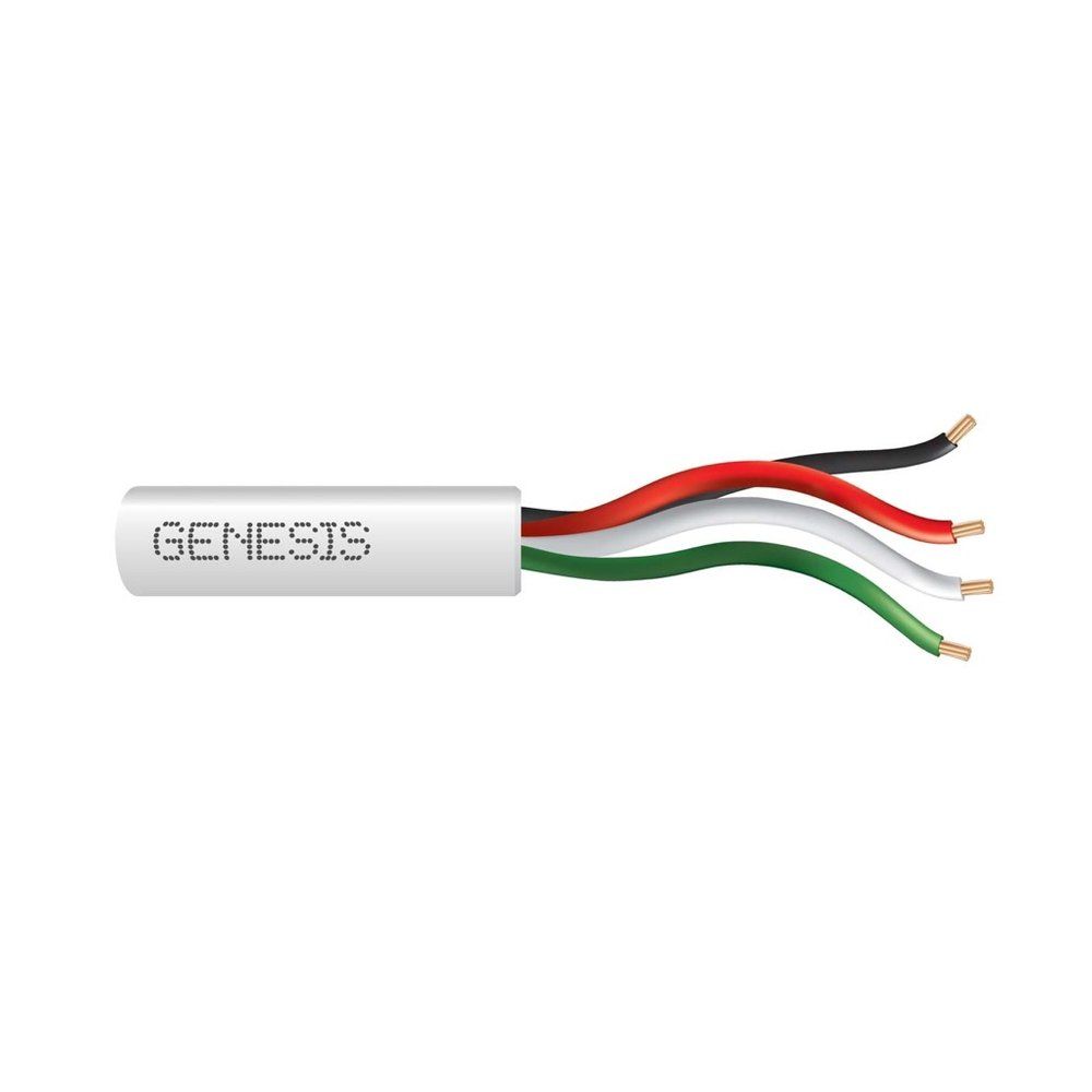 Cable Multiconductor No Blindado, Riser 22 AWG 7 hilos — Blanco, 500 pies