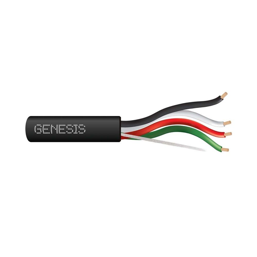 Cable para Minisplit, Tray 16 AWG 26 hilos — Negro, 250 pies