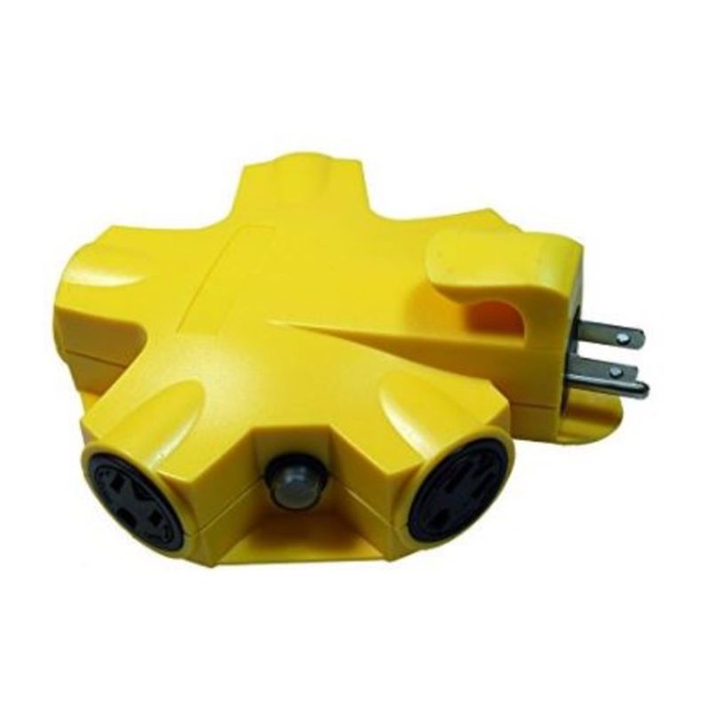 ADAPTADOR DE 5 SALIDAS AMARILLO / A GRANEL