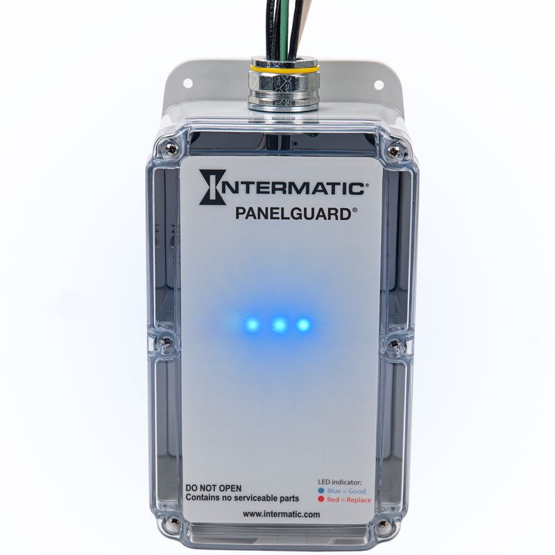 H10S21S1DG2 — Supresor de sobretensiones, 7 modos, 120-240 V CA monofásico, Tipo 2, filtro EMI/RFI, alarma audible, contacto Forma C, capacidad de corriente de descarga 100 kA