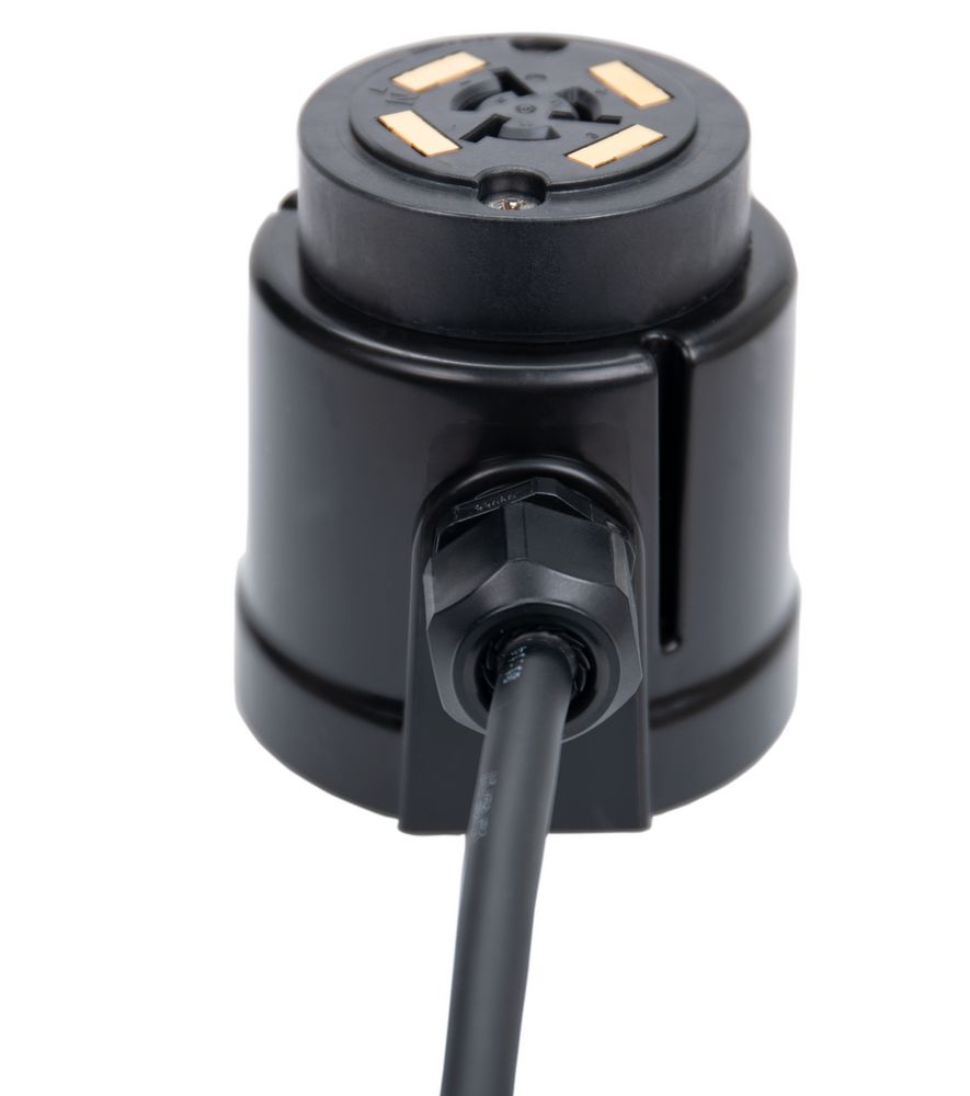 KPT0170-010 — Receptáculo PowerTap, 7 pines, conforme C136.41, siempre encendido (Always-On), cable de 10'