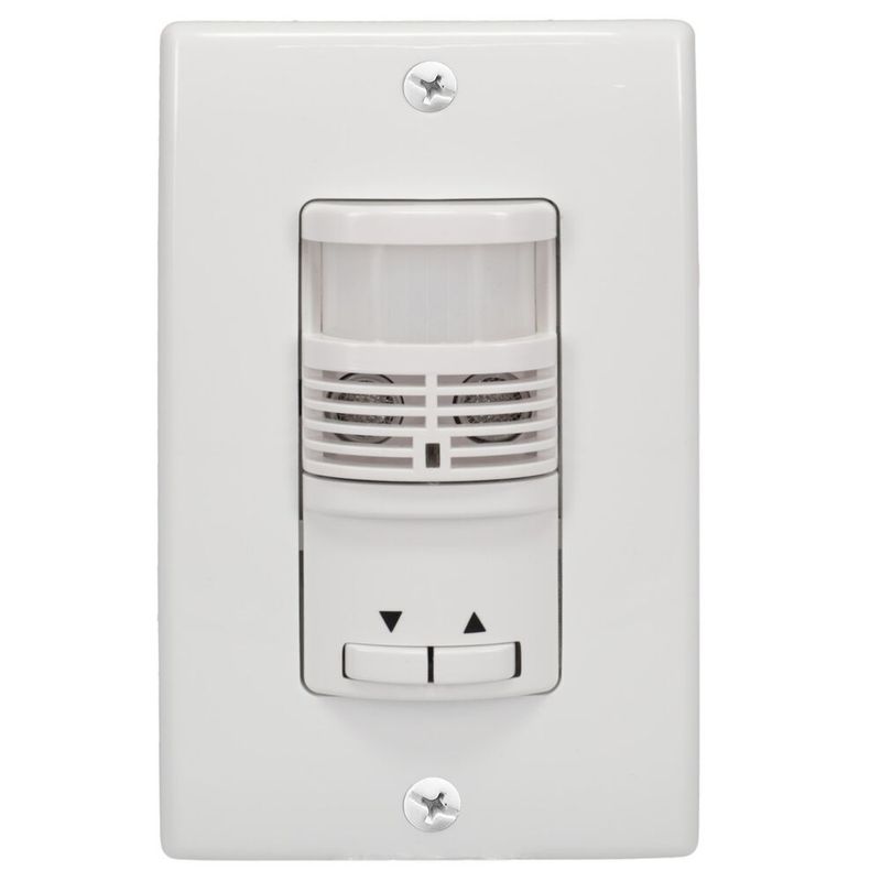 IOS-DOV-DTD-WH — Interruptor decorador de contacto momentáneo, grado comercial