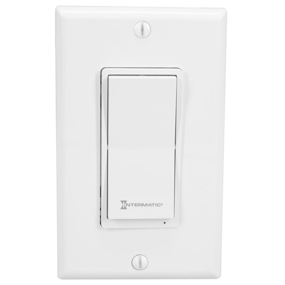 SH-ABIWS1-WH — Interruptor inteligente Wi-Fi ABRA para empotrar en pared