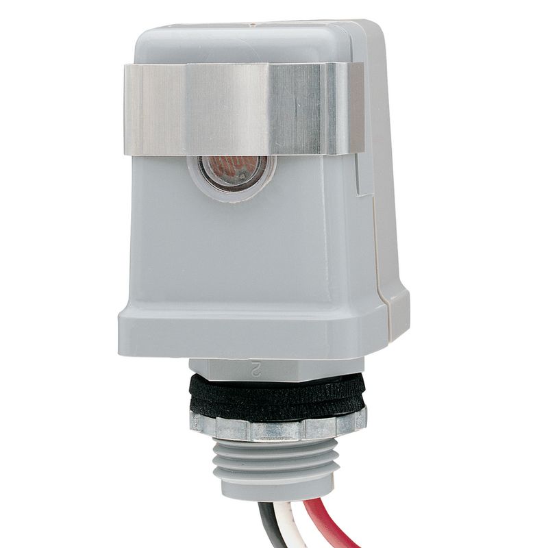 K4141C — Fotocelda térmica para montaje con vástago, 120 V, 25 A