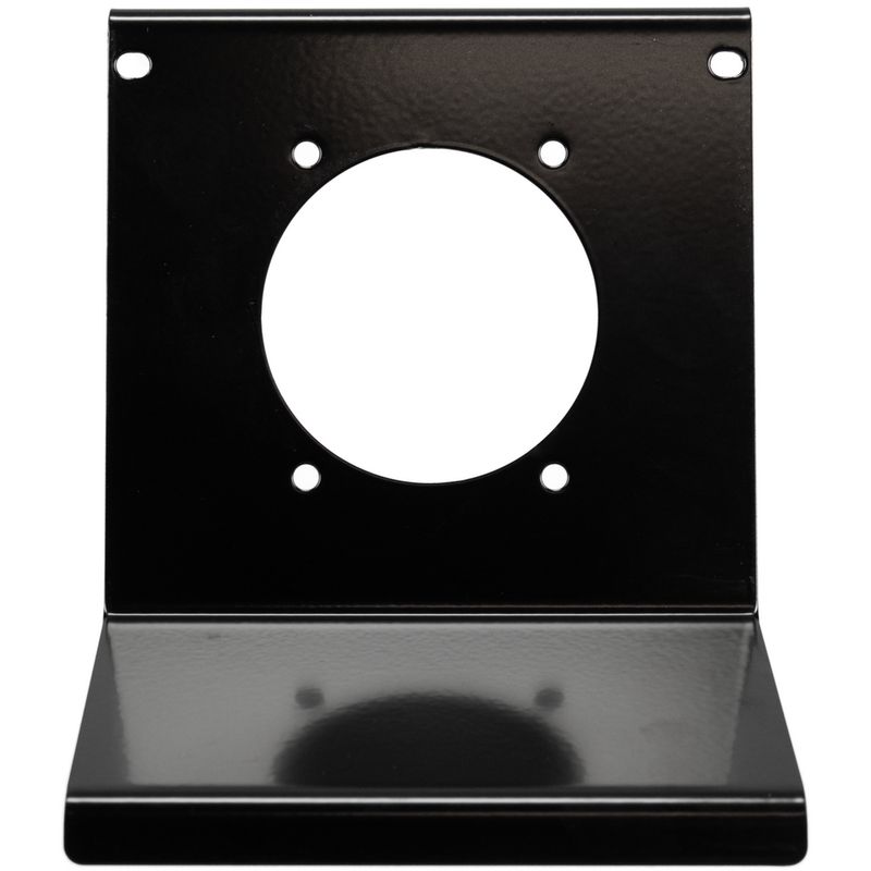 MP5BKS56L — Placa de montaje de dos módulos (doble gang) de 50 A/60 A, negra
