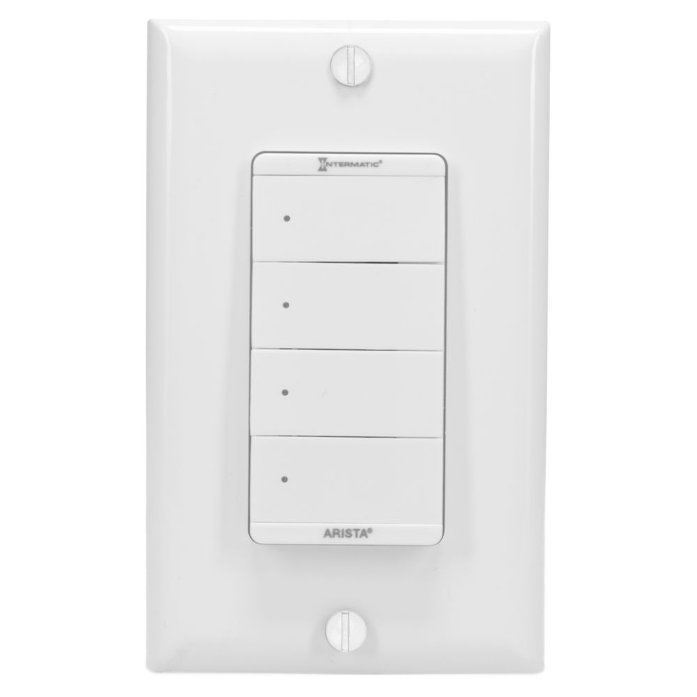 ALC-4B-BT — Interruptor multifuncional programable de 4 botones ARISTA