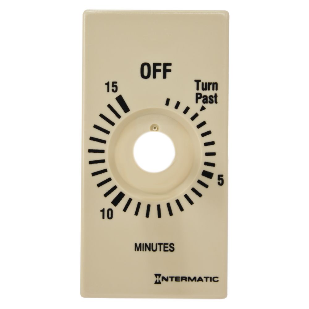 FD15MP — Placa para 15 min sin retención, marfil (FD15MC, FD415M)
