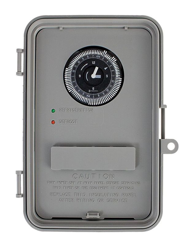 DTAV40 — Temporizador de deshielo electromecánico de 24 horas