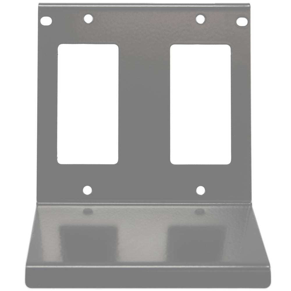 MP5GYD — Placa de montaje de dos módulos (doble gang) de 20 A, gris