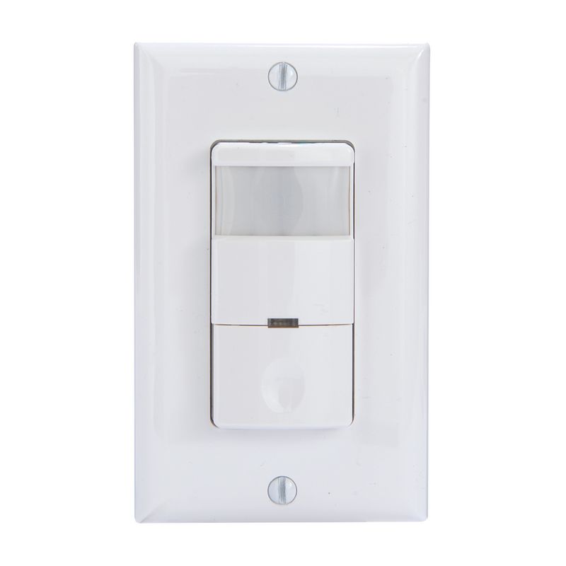 IOS-DOV-WH — Sensor de ocupación/desocupación PIR de pared, grado comercial, blanco