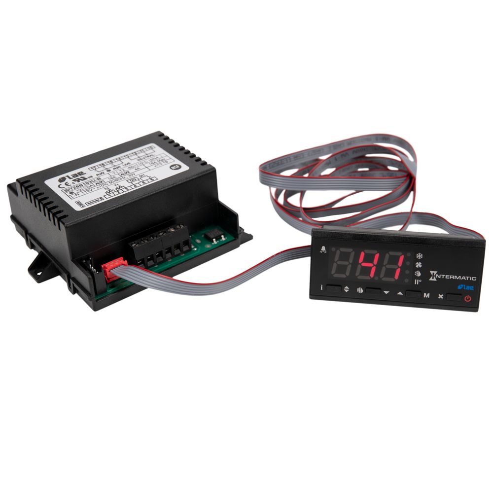BIT25-B1S3E-BI — Controlador de refrigeración, 2 sensores NTC/PTC, 1 entrada digital, 100-240 VCA, terminales de tornillo, RS485