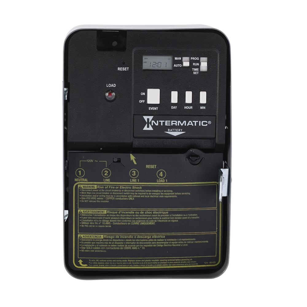 EH10 — Interruptor temporizador electrónico para calentador de agua
