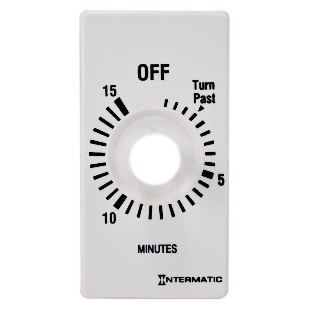 FD15MPW — Placa para 15 min sin retención, blanco (FD15MWC)