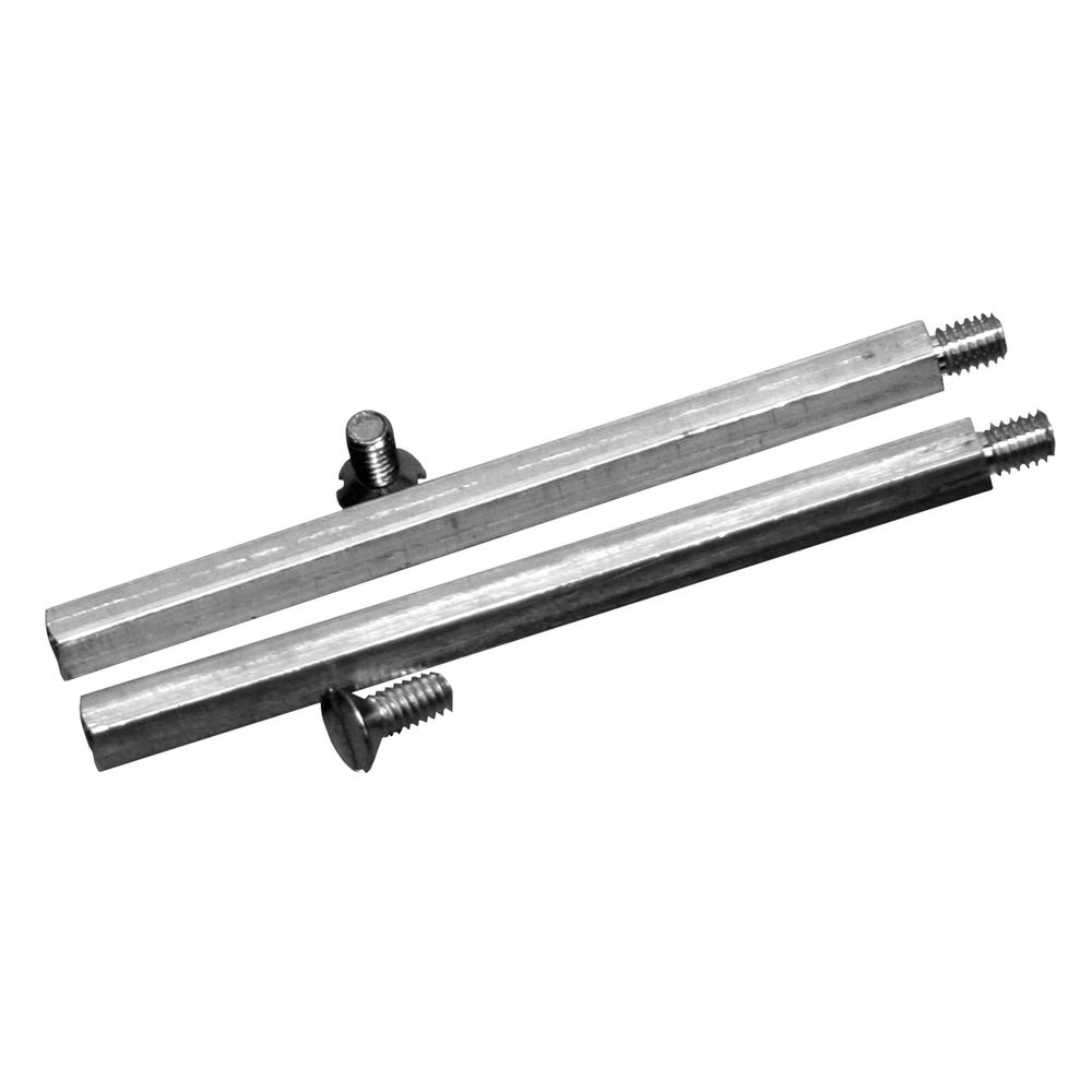 21T166A — Espaciador-separador, 3" de largo - paquete de 2
