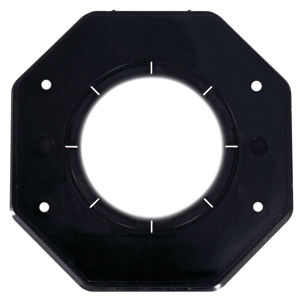 WP213 — Inserto redondo para dos unidades (double-gang), 2 1/8", 2 5/8"